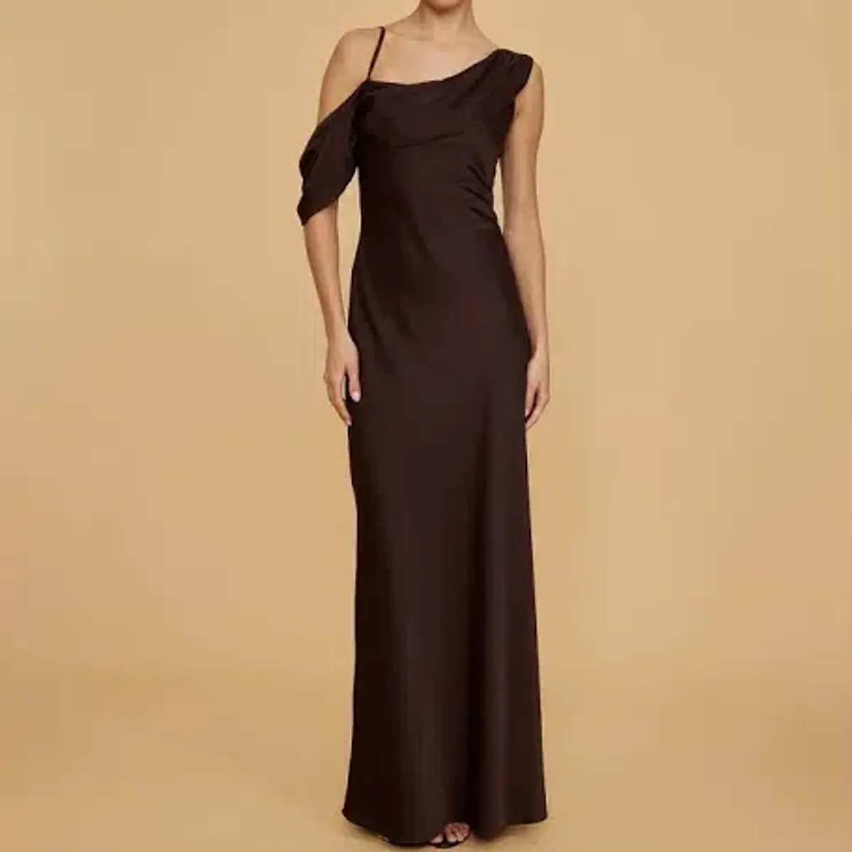 Chancery Summer Dress - chocolate- size 6/8 - Image 1