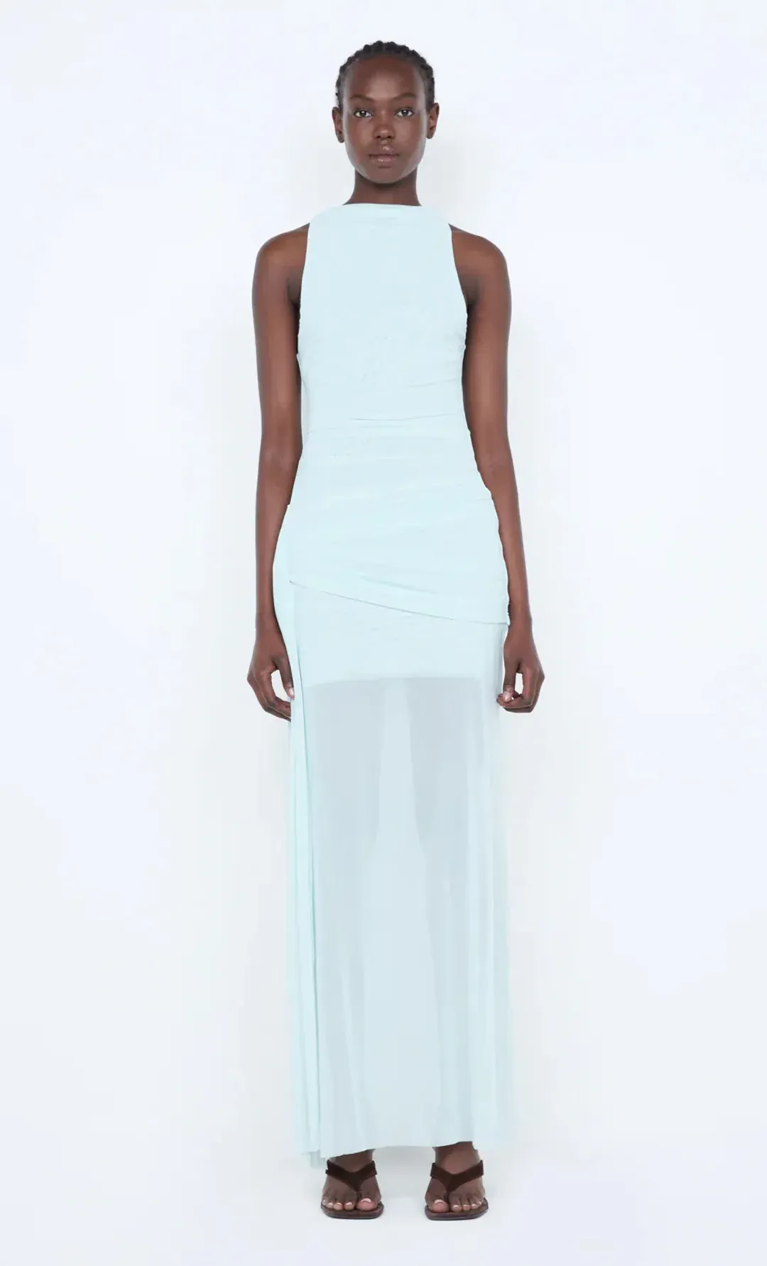 BEC & BRIDGE SPEARMINT BLAINE DRAPE MAXI DRESS for rent on The Volte - main image