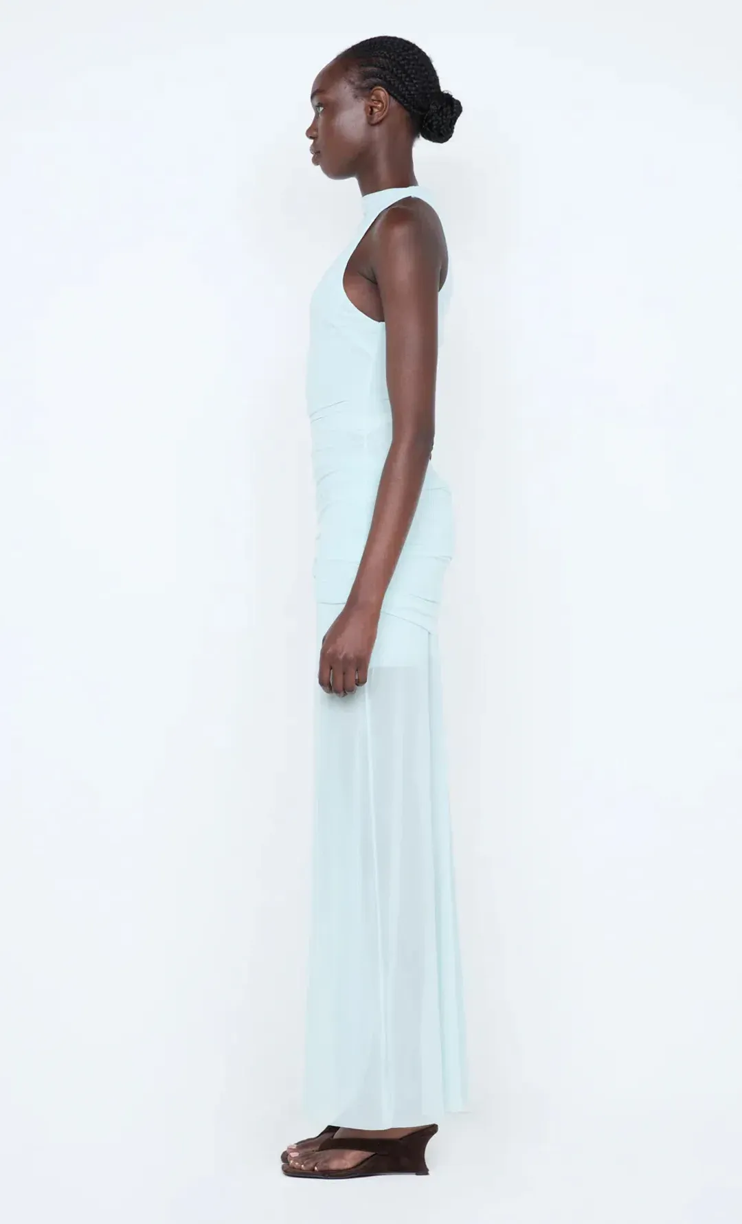 BEC & BRIDGE SPEARMINT BLAINE DRAPE MAXI DRESS for rent on The Volte - main image