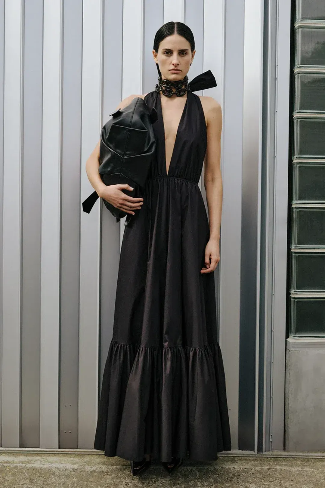 Scanlan Theodore Parachute Cotton Halter Dress Size 10  for rent on The Volte - main image