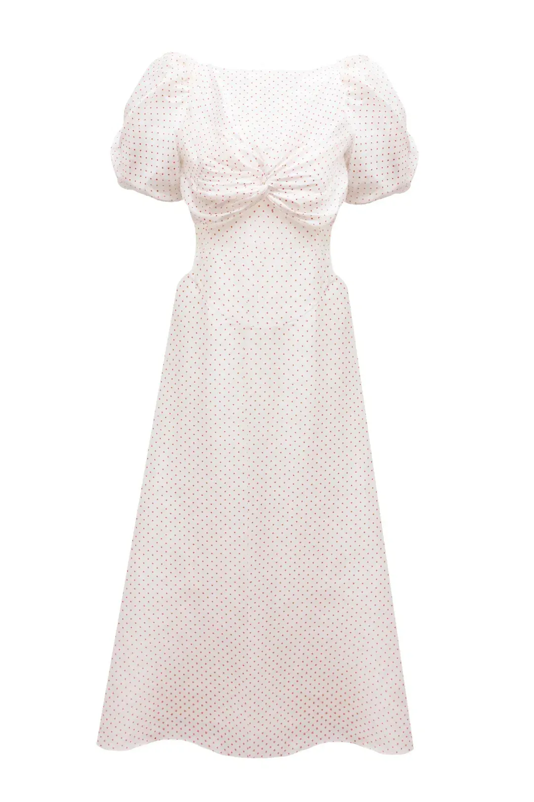 Lovaan Tallulah Dress Red and White Spot Size 8 for rent on The Volte - main image