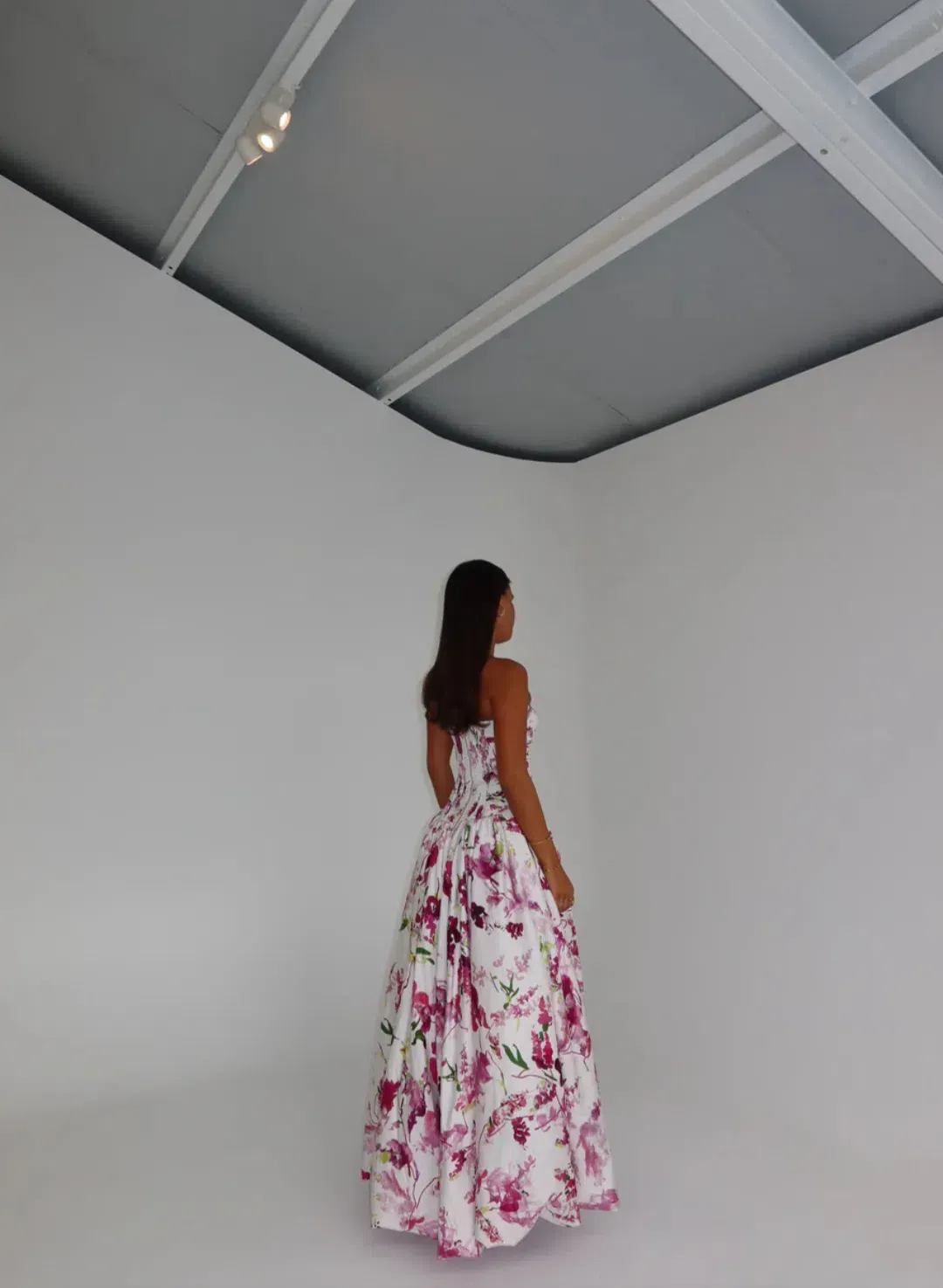 Aje Behold Maxi Dress in Fresh Floral Size 8 for rent on The Volte - main image