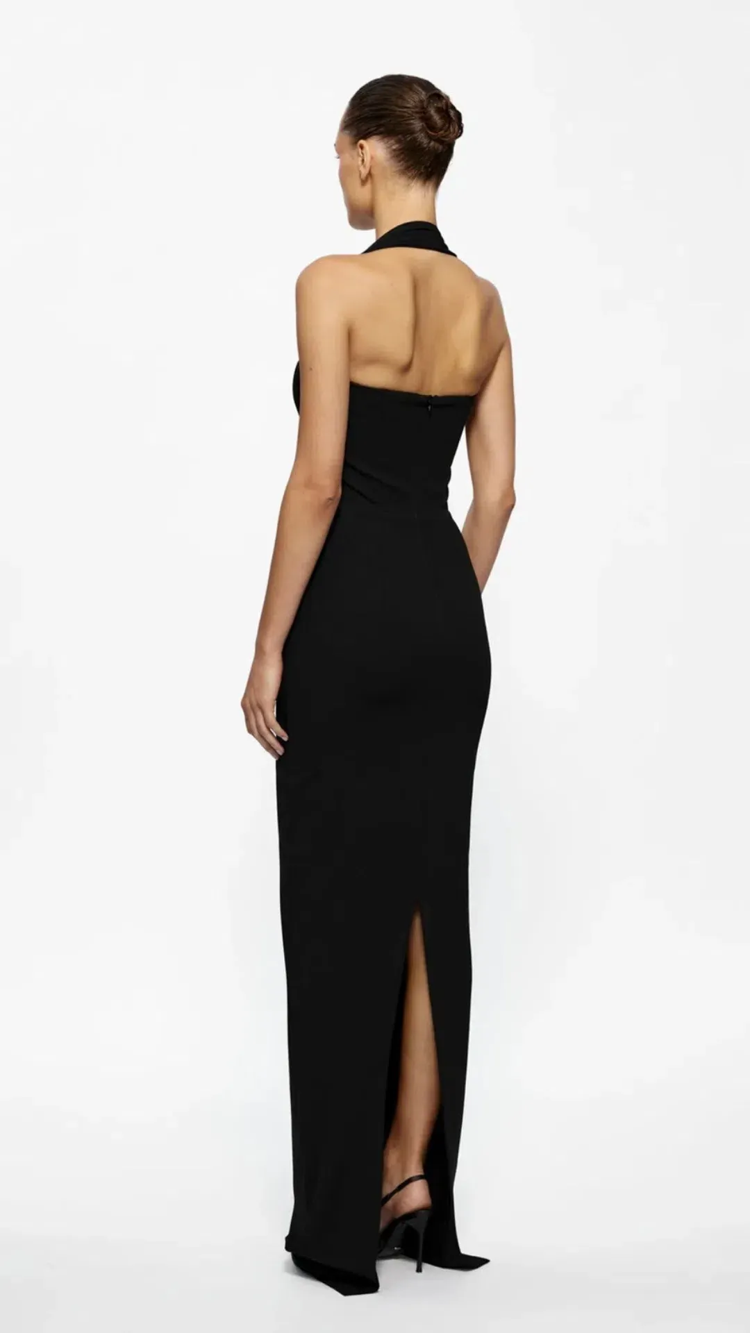 Effie Kats Marian Gown Black Size S (8) for rent on The Volte - main image