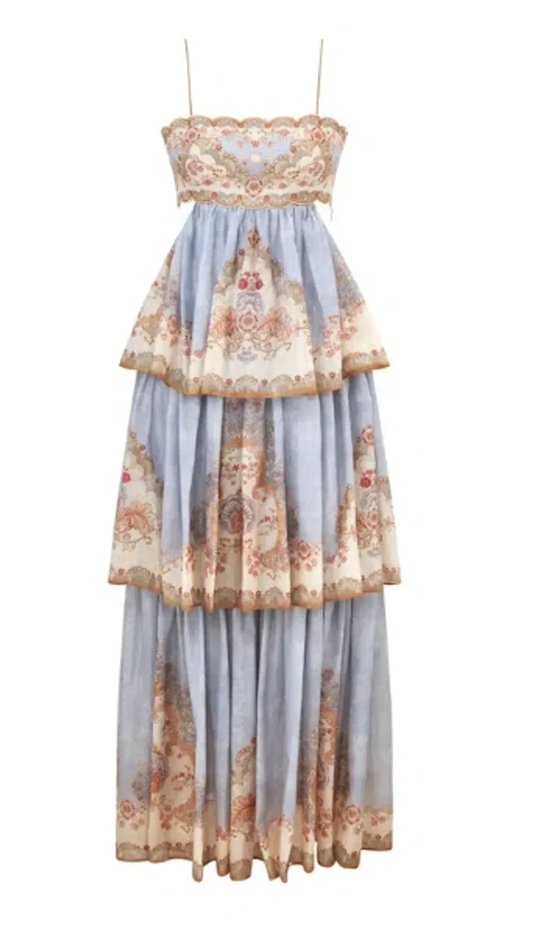 Zimmermann Daylight Tiered Maxi Dress SIZE 1 for rent on The Volte - main image