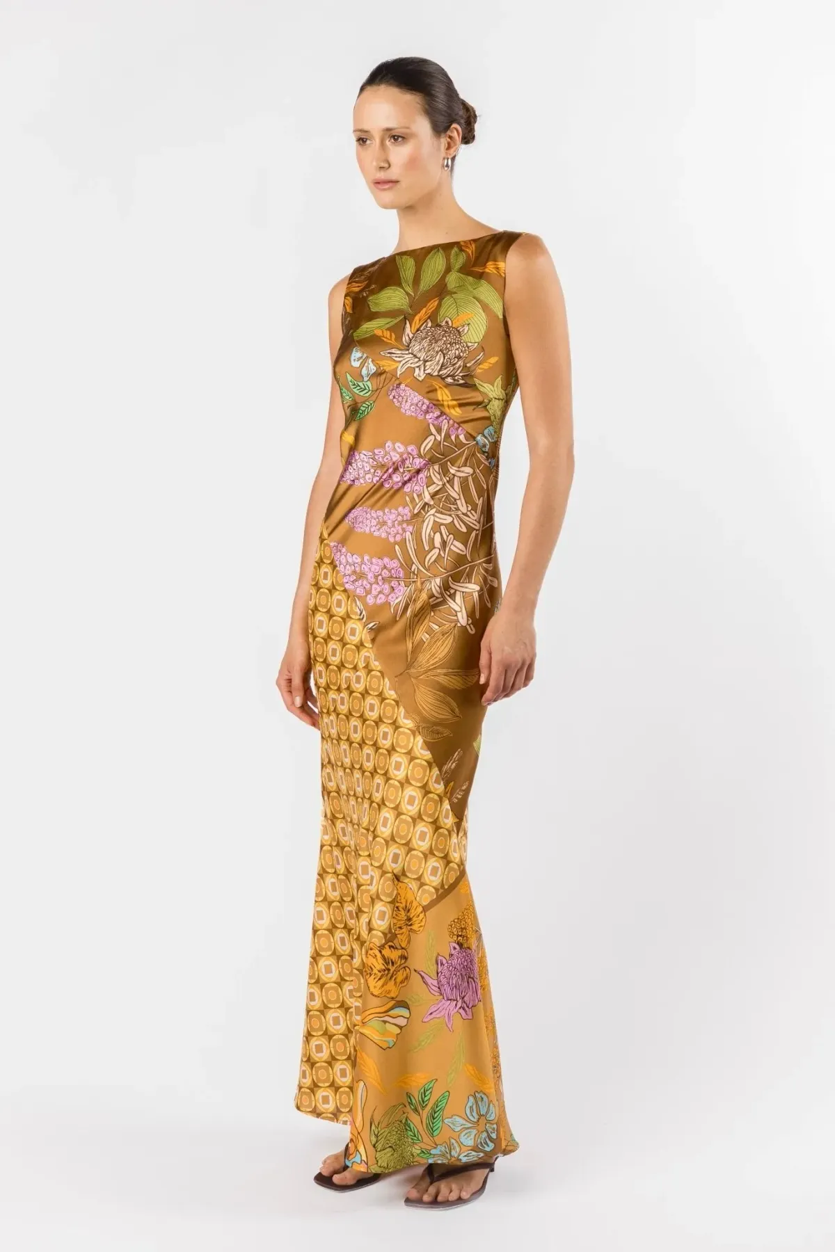 One Fell Swoop Fleur Monica Maxi-Koi No Mori Multi Size 6 - Image 3