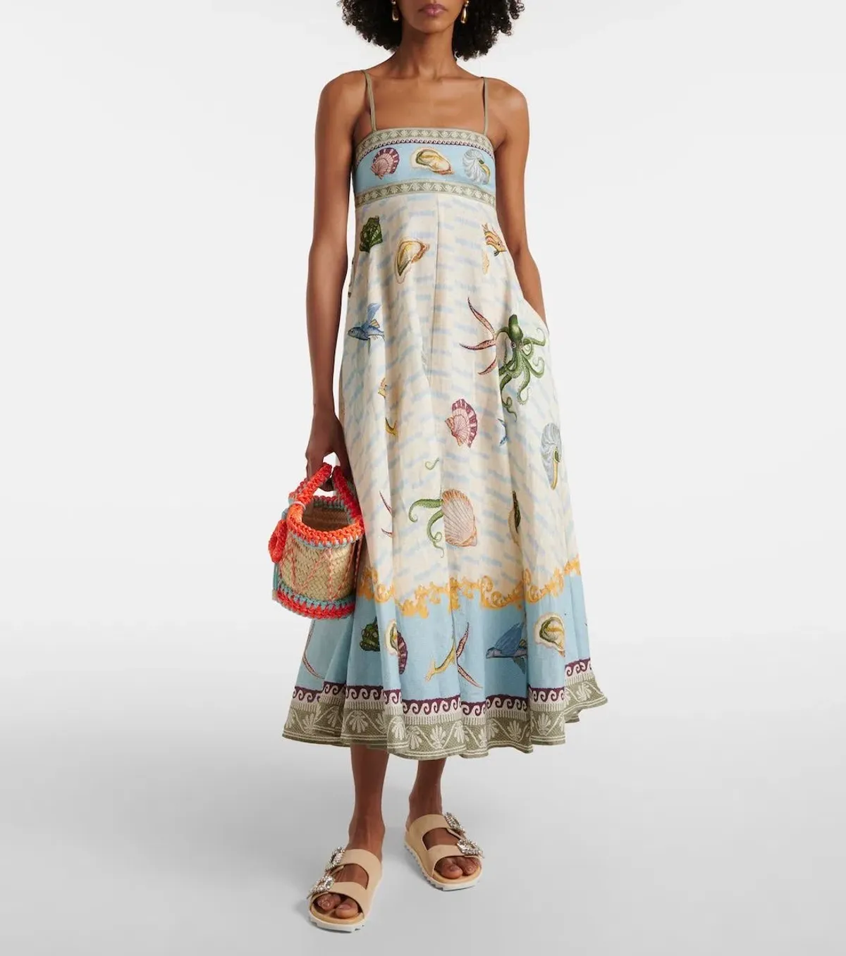 Alemais Bath house Sundress size 14 - Image 1