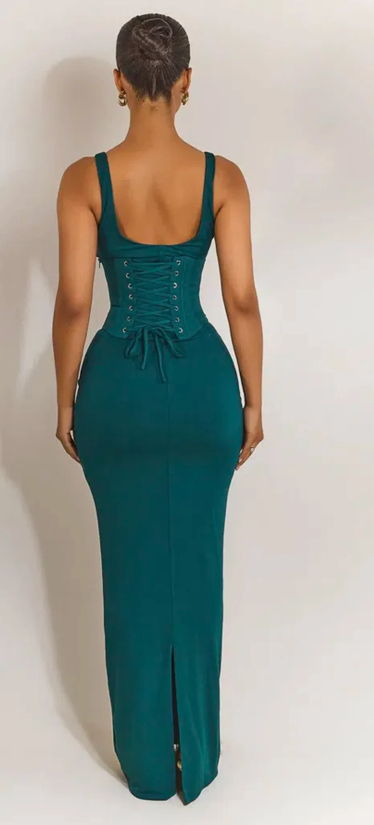 Mars The Label Sandra Scoop Maxi Teal Size 8 - Image 3