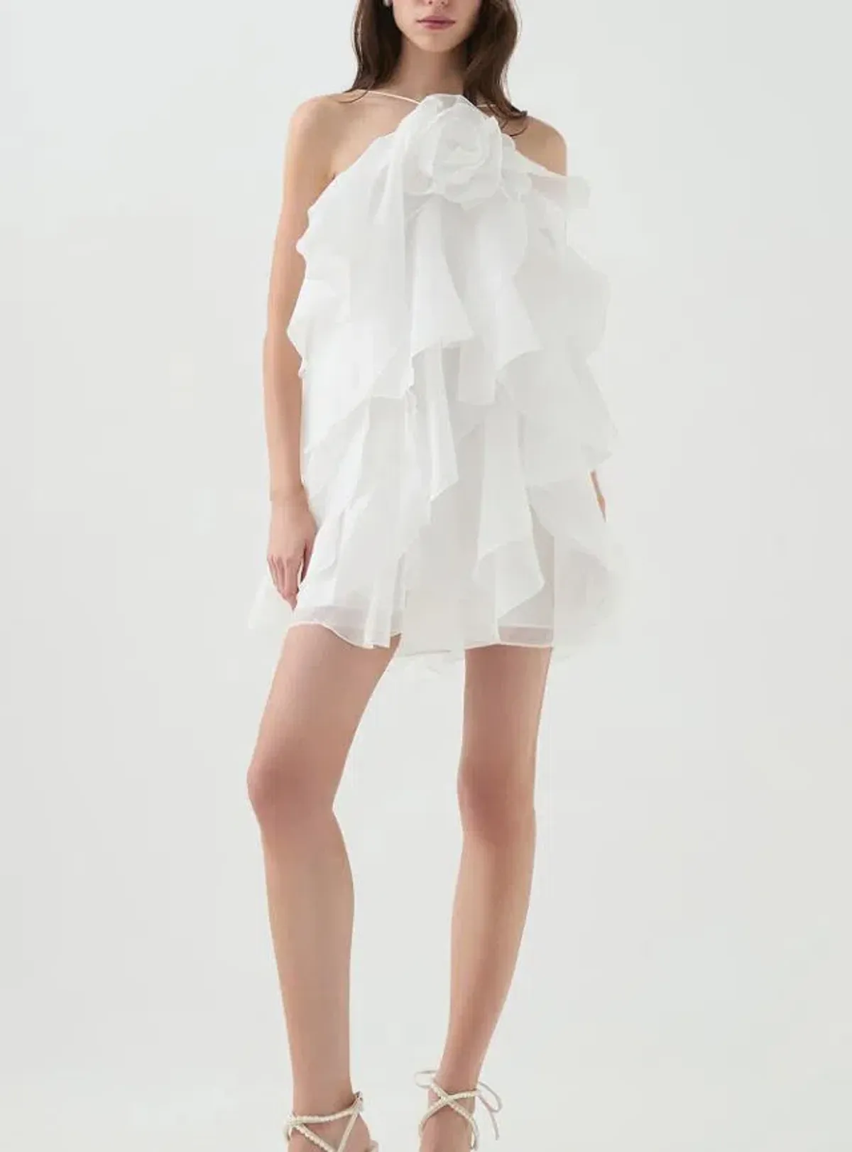 Aje Pandorea Layered Mini Dress Size 10 - Image 3