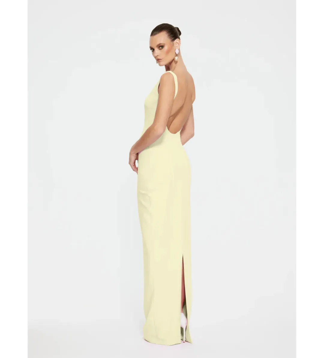 Effie Kats Verona Gown Lemon Size S/AU 8 for rent on The Volte - main image