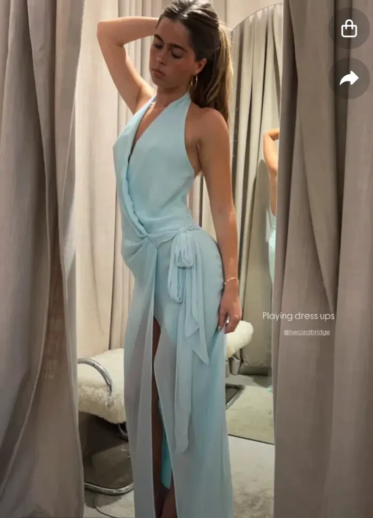 Soneva Wrap Maxi Arctic Blue Size 6  - Image 3