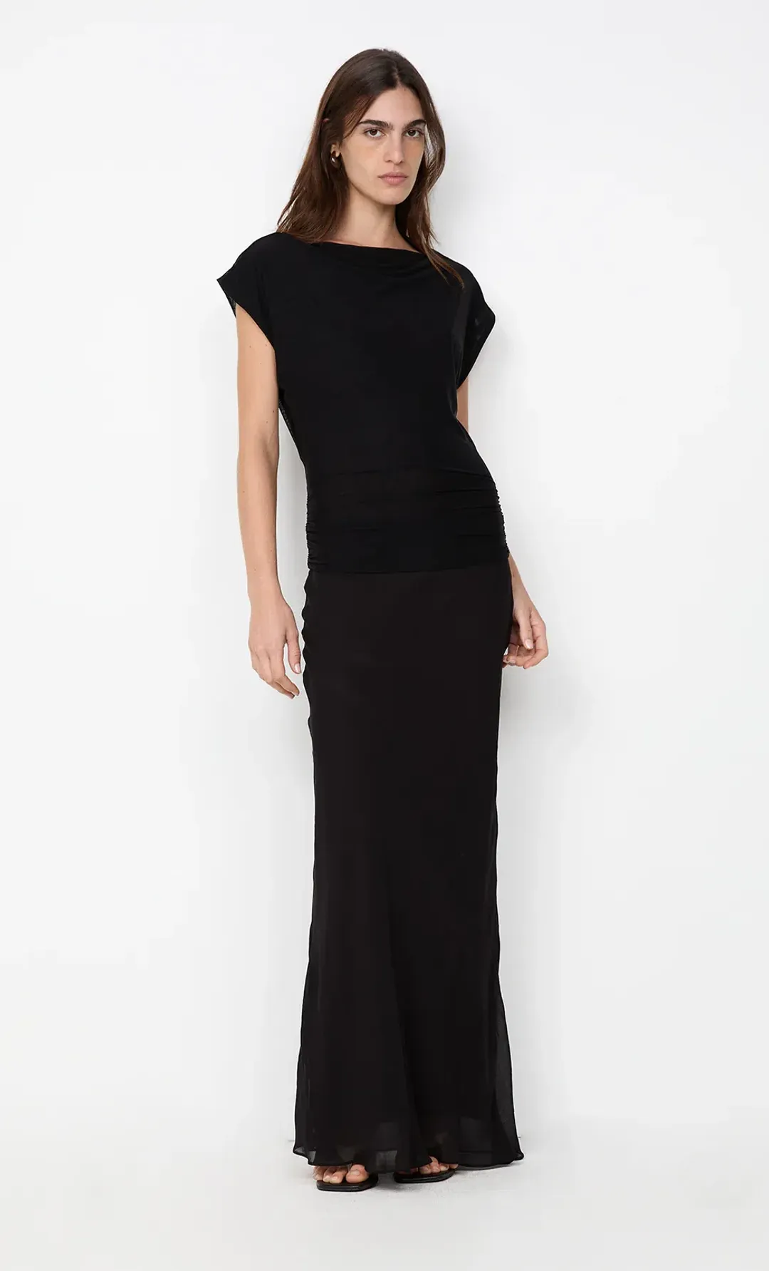 Bec + Bridge Jehnaya Asym Maxi Dress Size 6 for rent on The Volte - main image