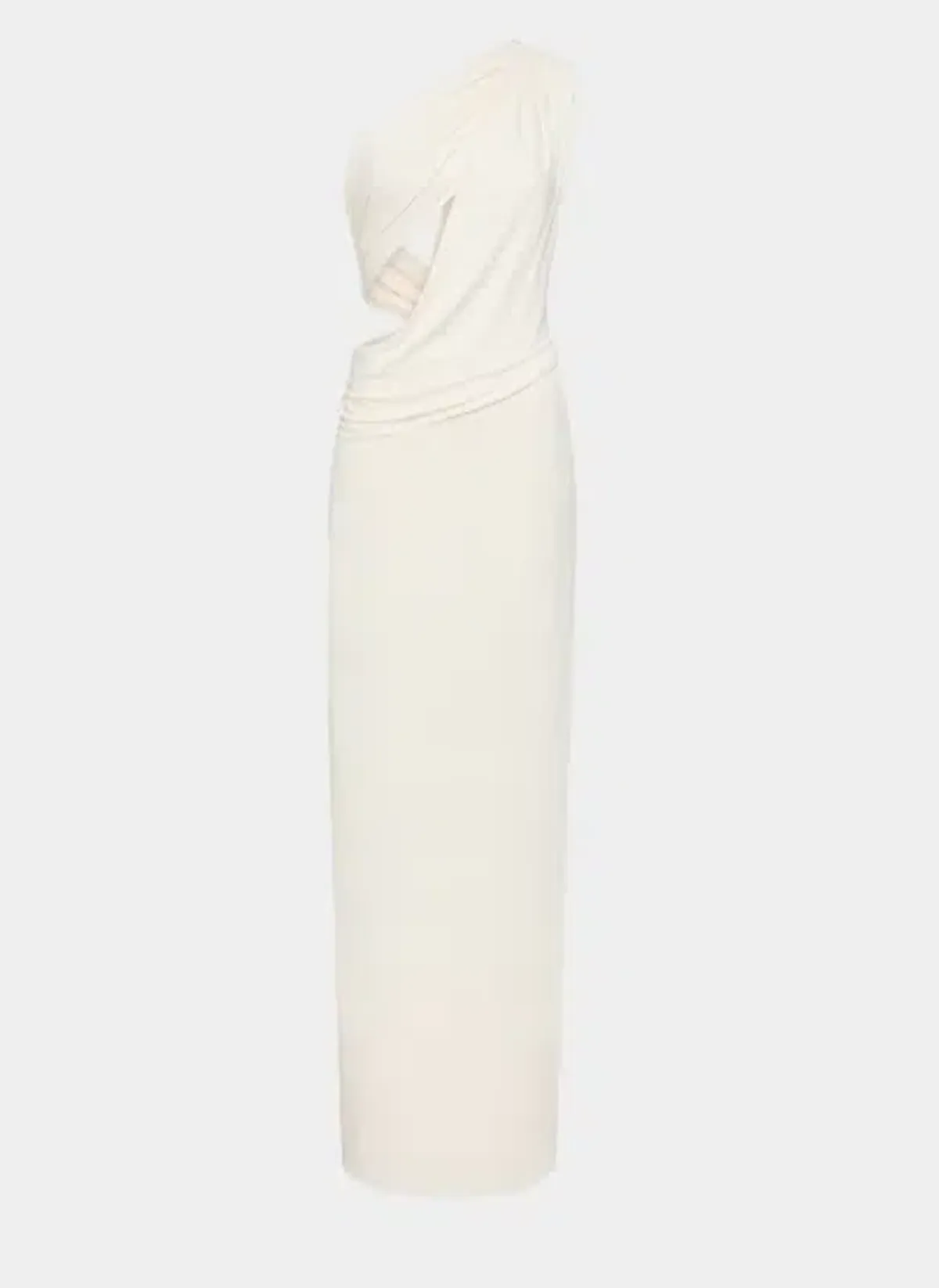 The Solstice Cupro Maxi Dress in Ivory - M - Image 4