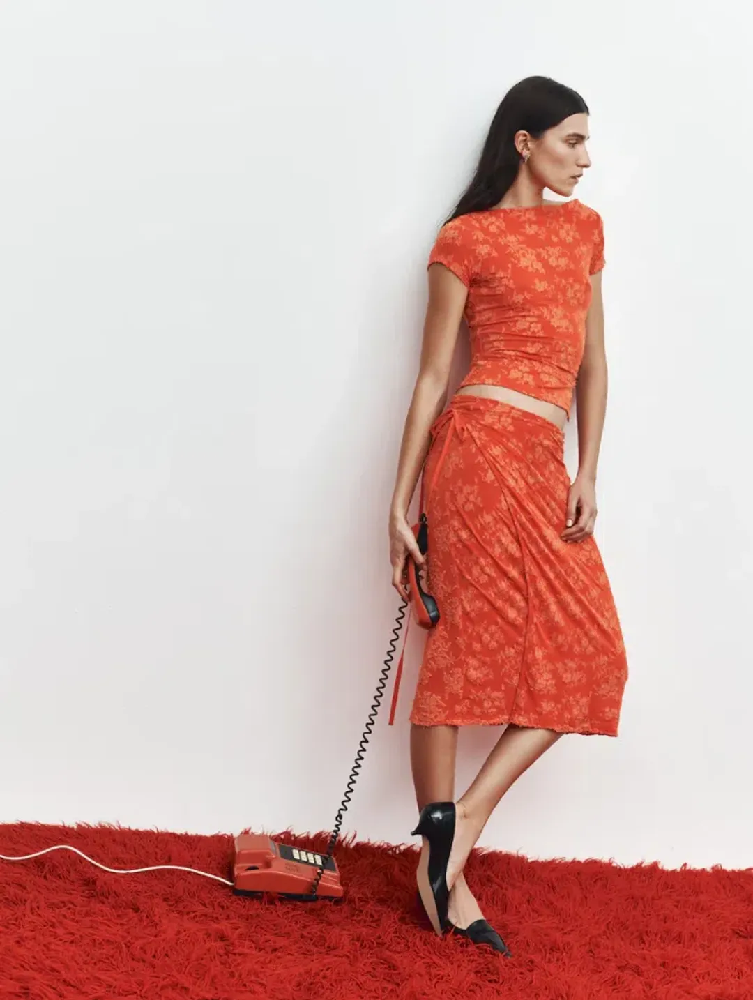 Sir the Label Blanca Top and Blanca Wrap Skirt Size 1 for rent on The Volte - main image