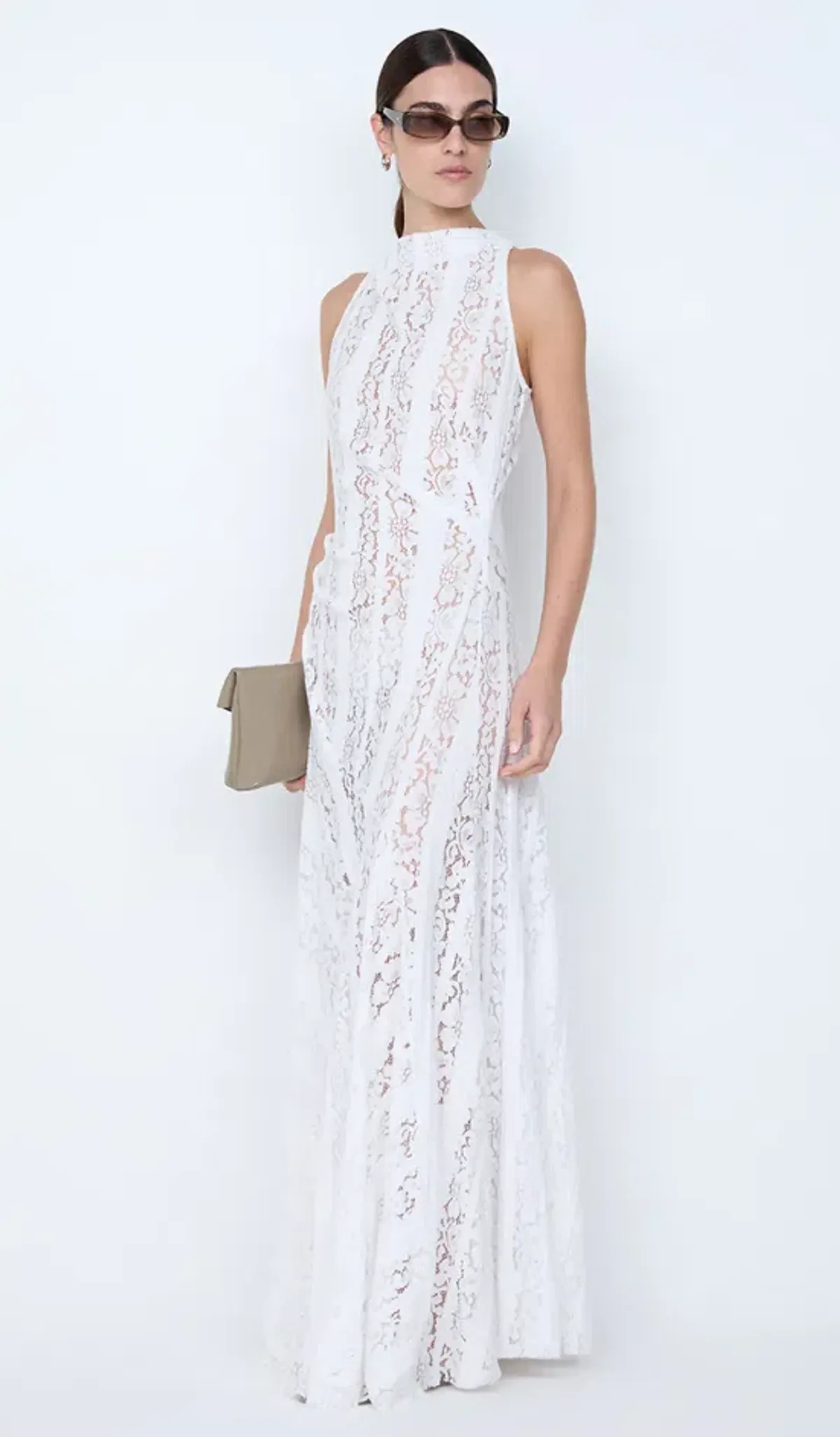 Bec & Bridge HENRIETTA HIGH NECK MAXI DRESS Size 12 - Image 1