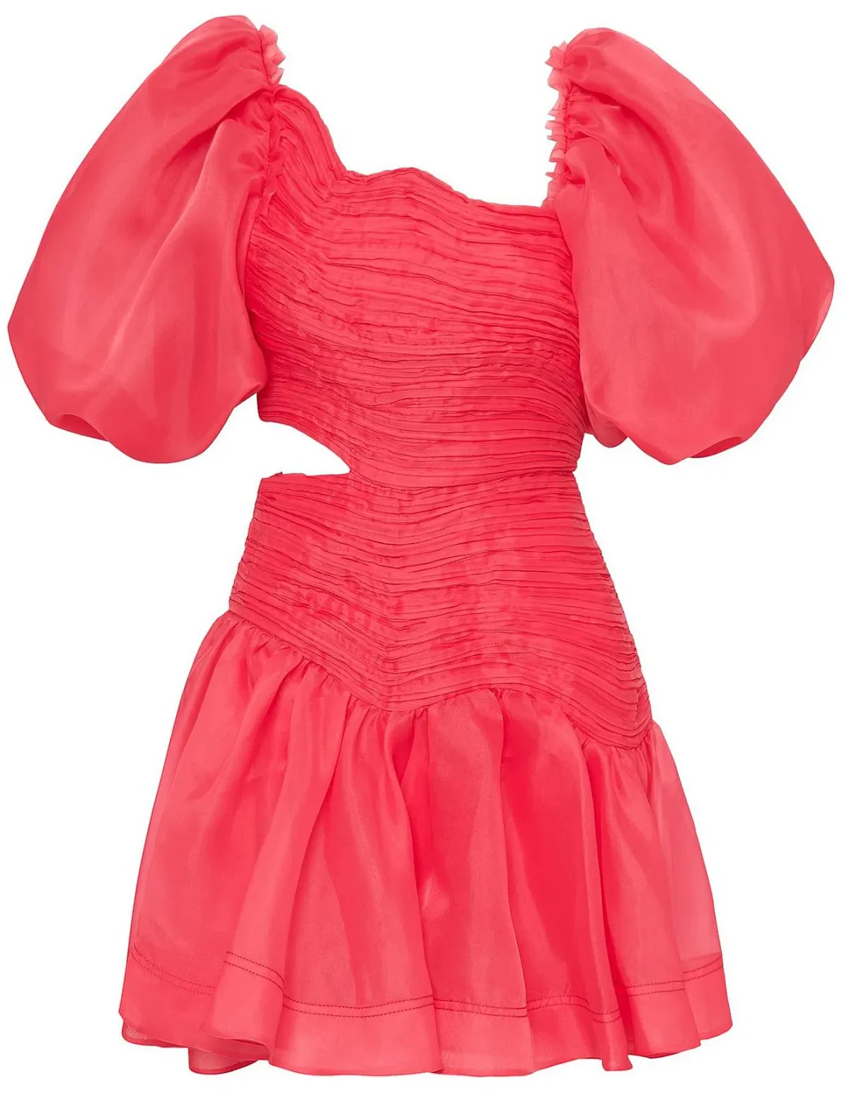 Aje Joan puff sleeve mini dress - Image 2