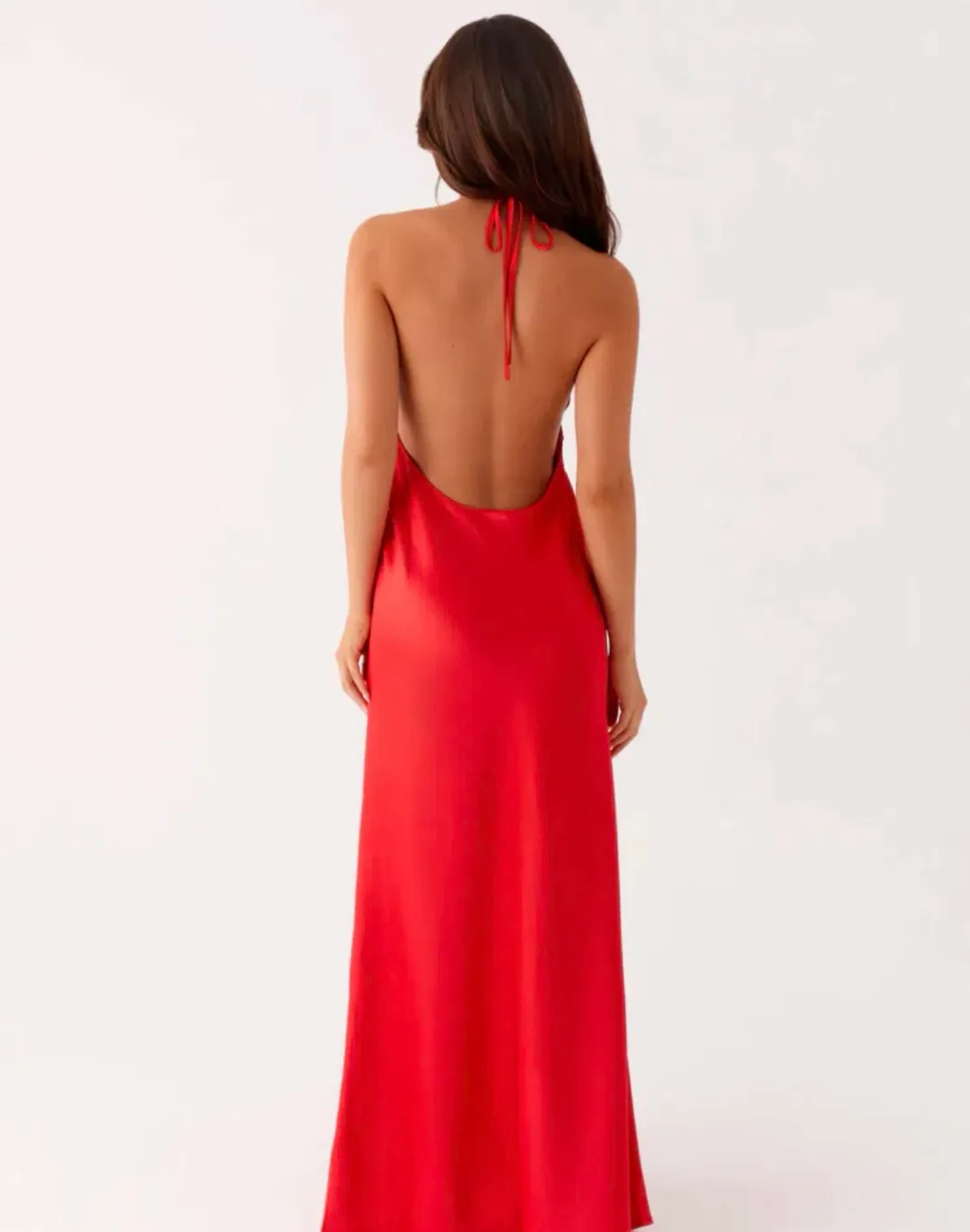 Pepper Mayo maxi red dress size 10 for rent on The Volte - main image