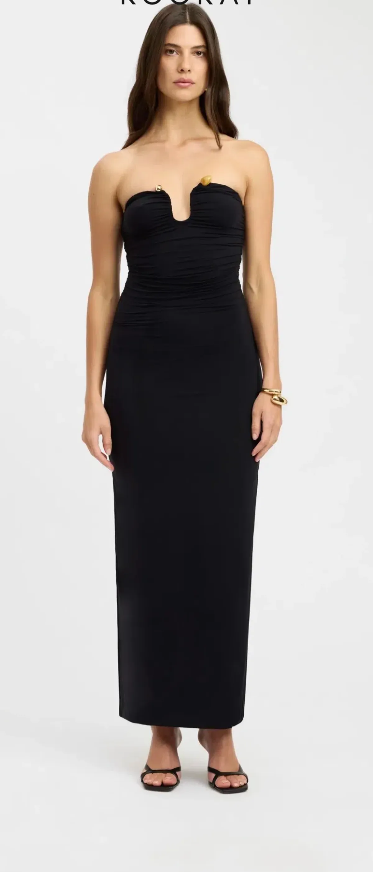 Kookai Tayla Trim Maxi Dress - Image 2