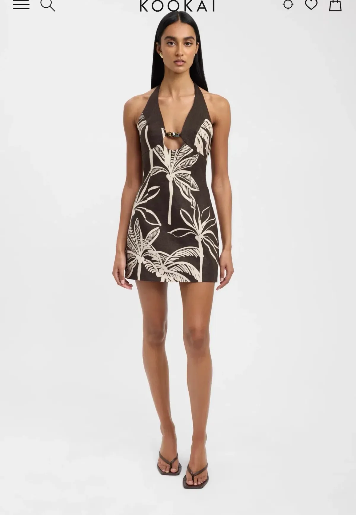 Kookai Palm Springs Bead Mini Dress - Image 2