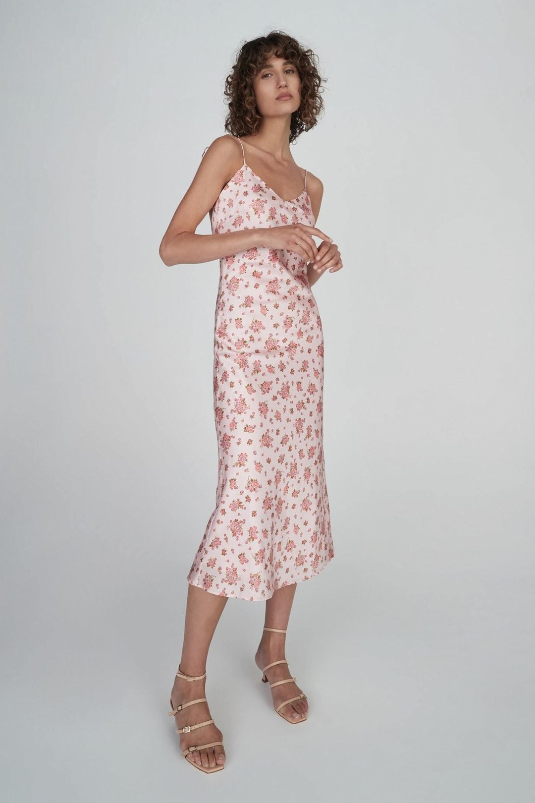Hansen & Gretel Mimi Midi Dress Candy Floral Size 6 for rent on The Volte - main image