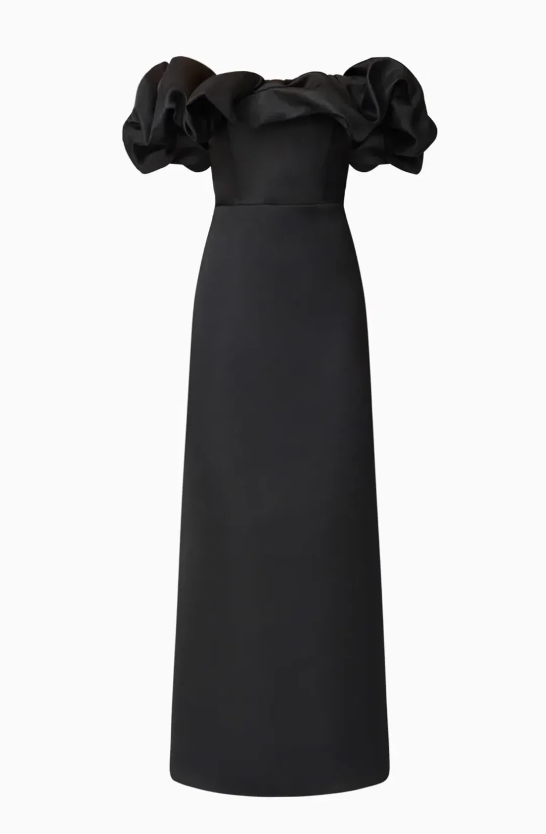 Elliatt Sharon Off The Shoulder Midi Dress in Black XL / AU 14 for rent on The Volte - main image