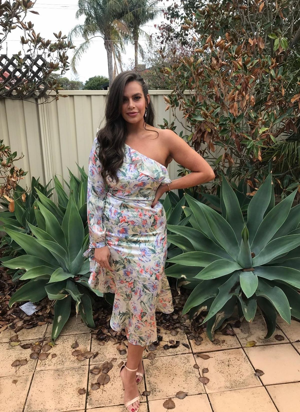 Talulah - floral mist midi dress size M - Image 3