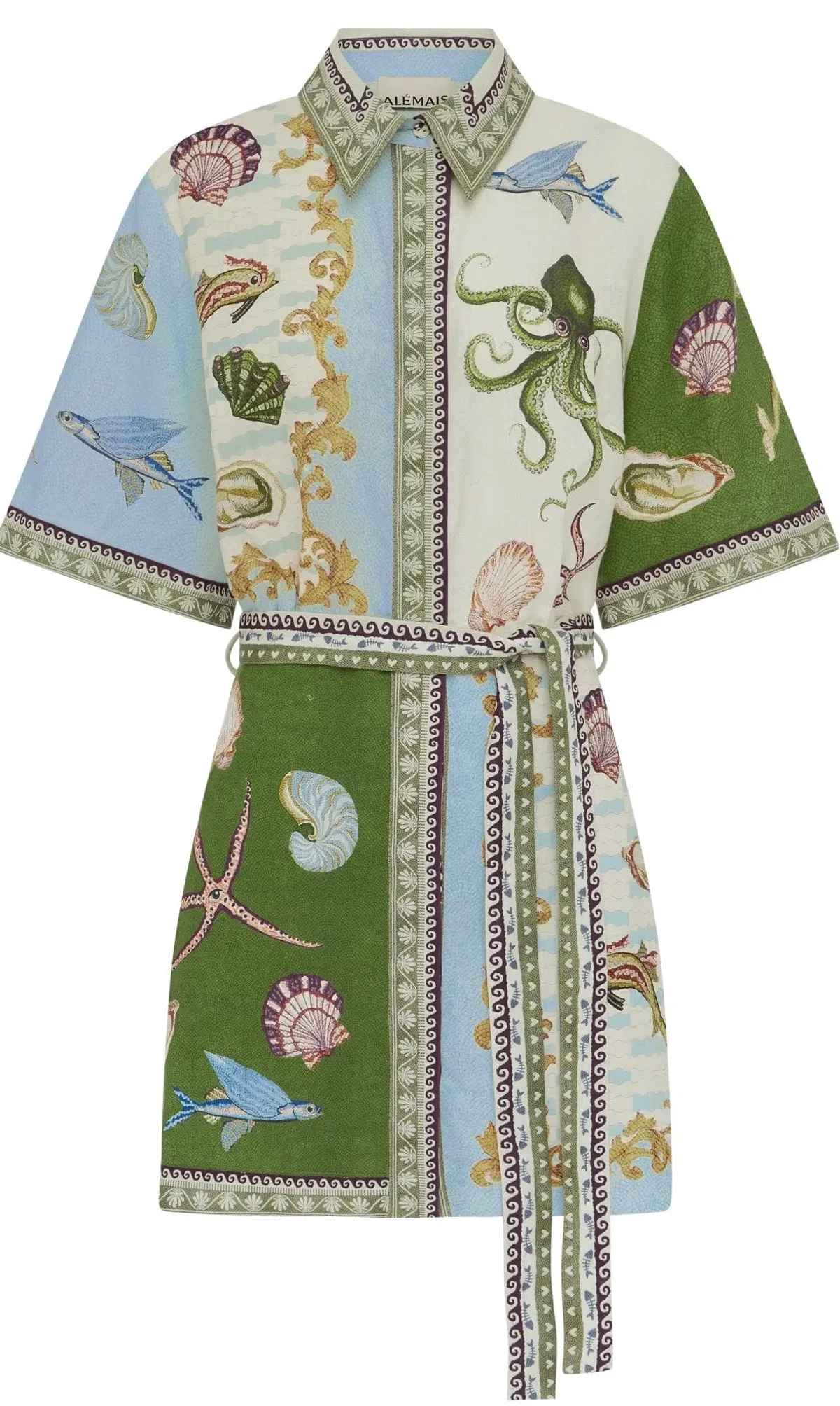 Alemais Bath House Mini Dress size 12 - Image 1