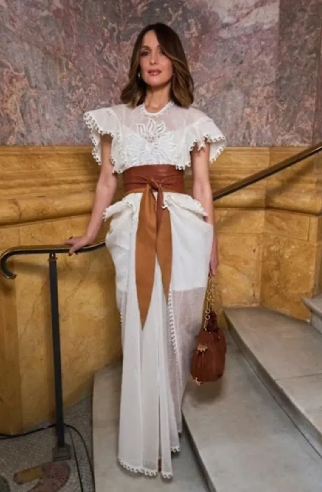 ZIMMERMANN Balance Waterfall dress size M for rent on The Volte - main image