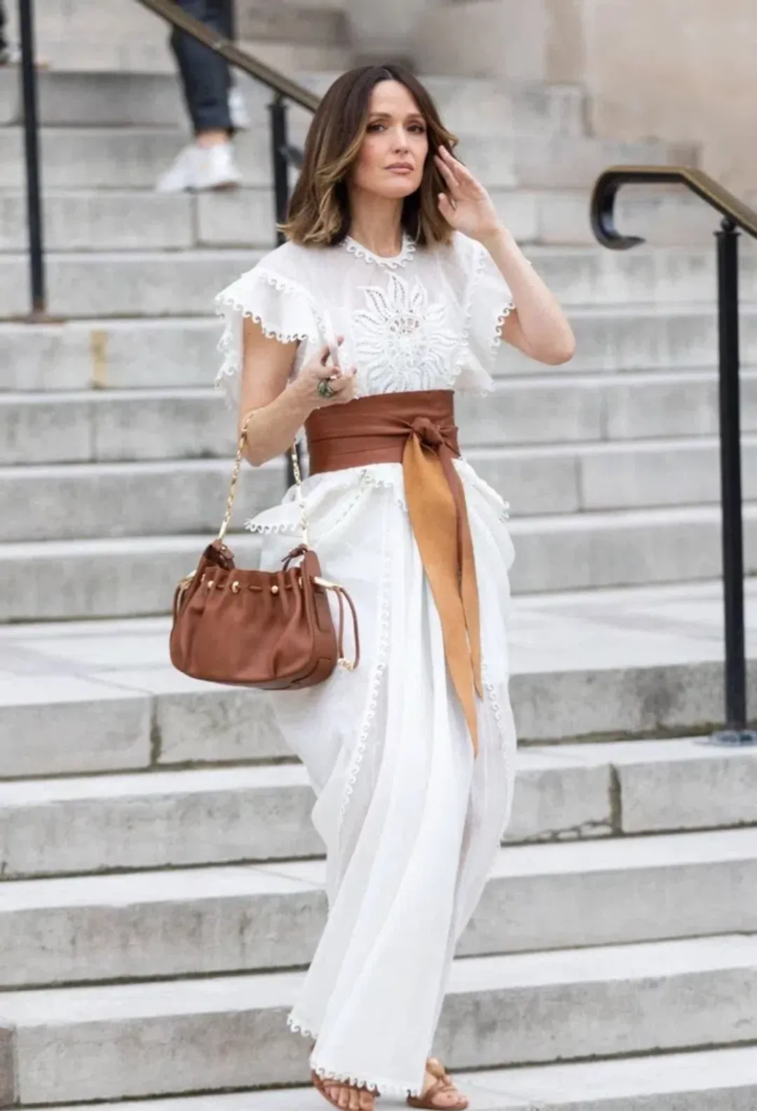 ZIMMERMANN Balance Waterfall dress size M for rent on The Volte - main image