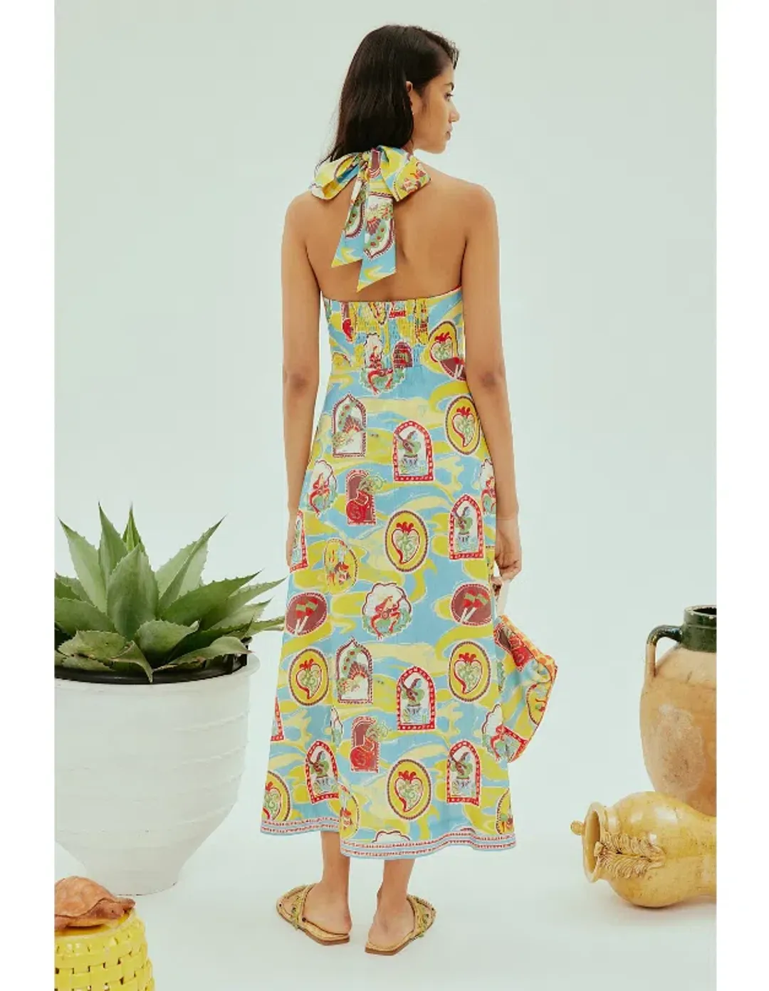 Alemais Emilio Midi Dress for rent on The Volte - main image