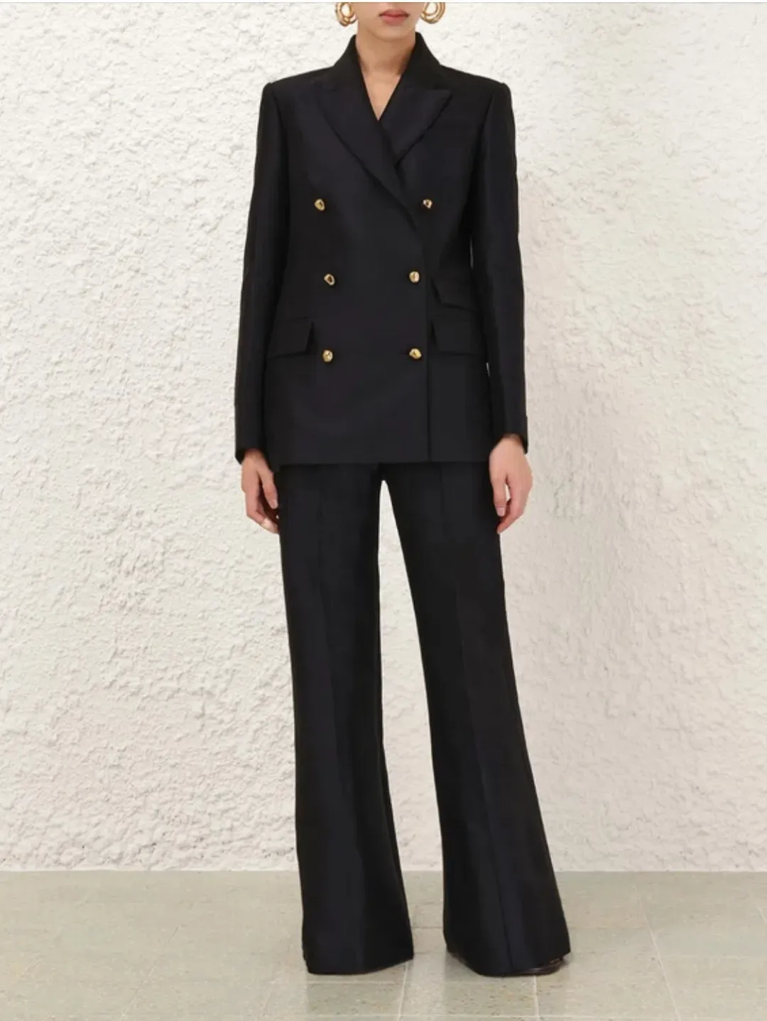 Zimmermann Illuminate Tailored Jacket and flare pants for rent on The Volte - main image