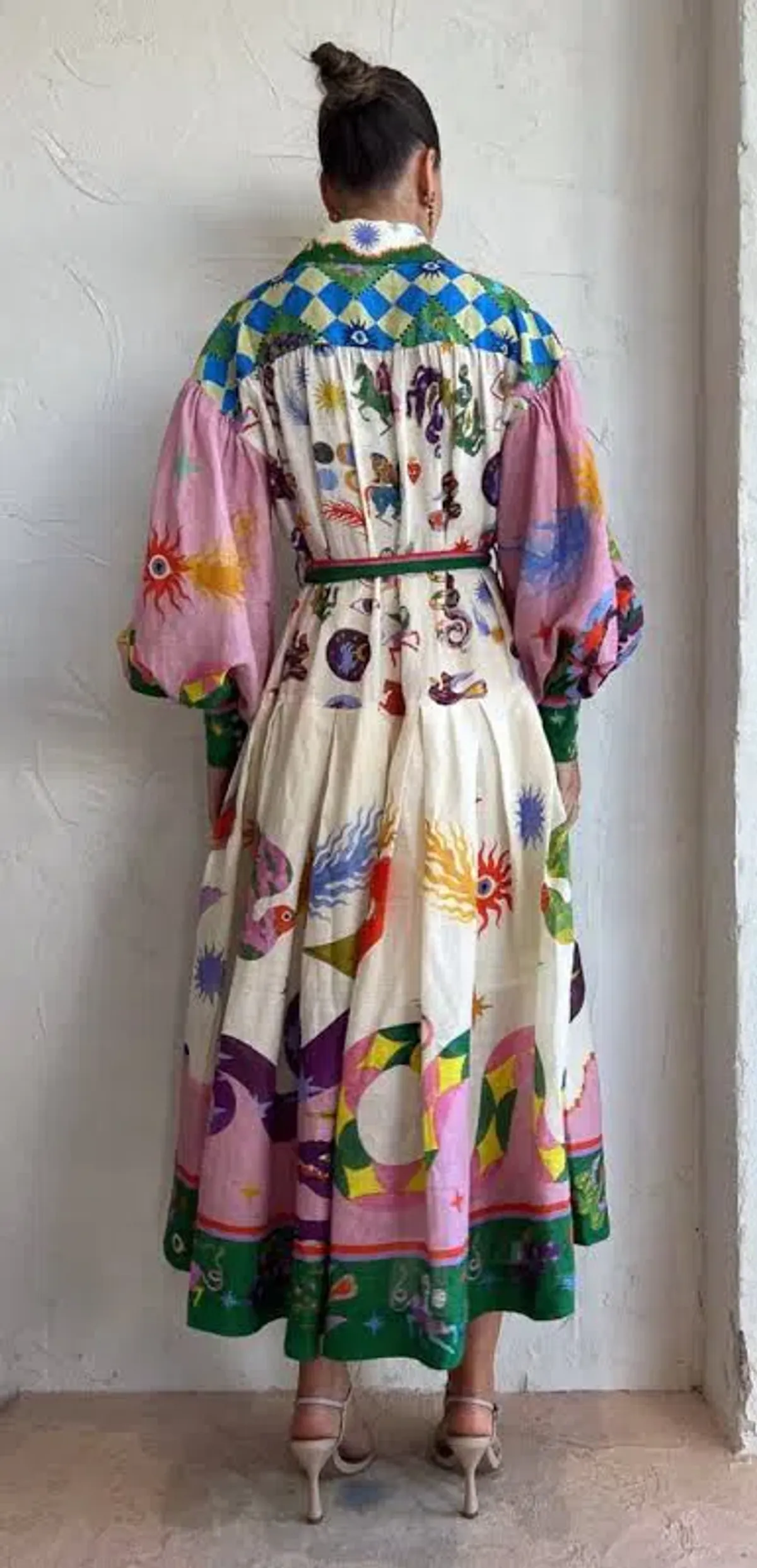 Alemais Seeker Shirtdress Multi Print - Image 2