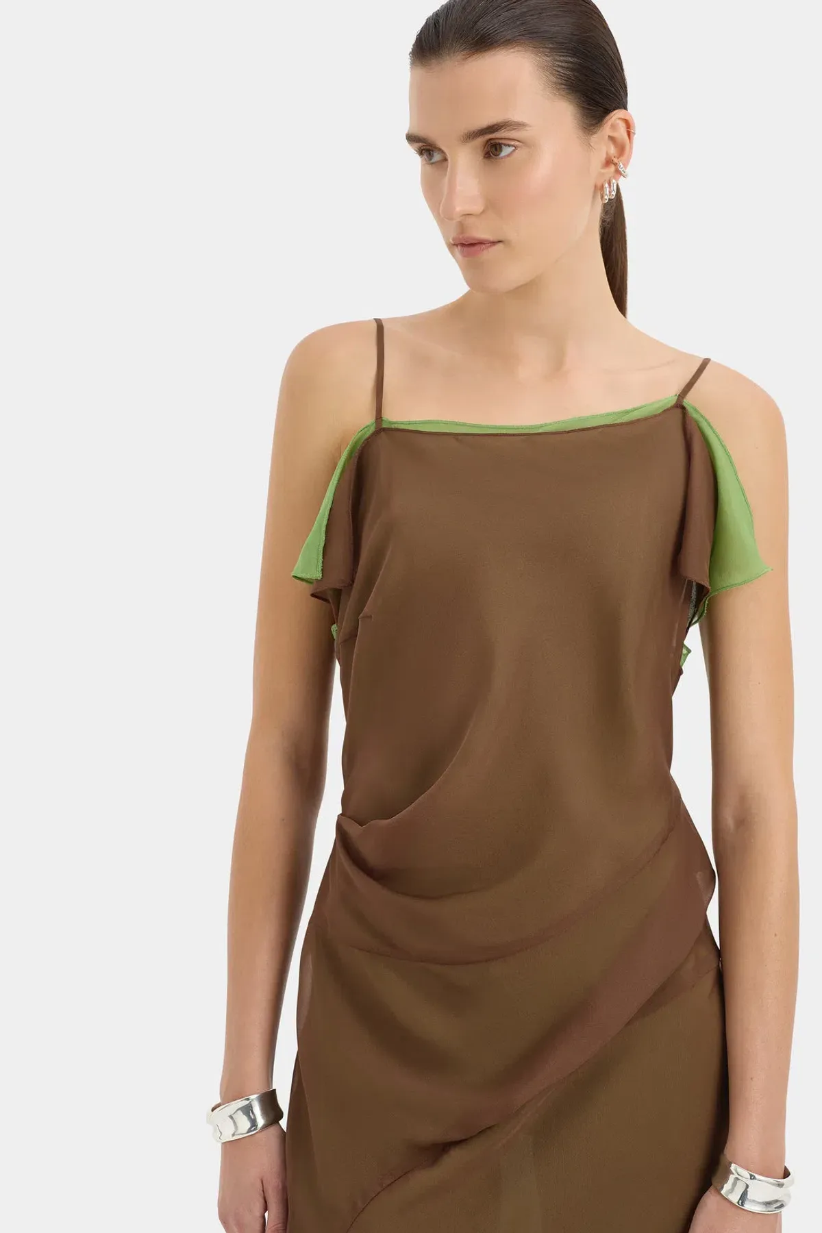 Sir- Danica Layered Midi Dress-0  - Image 4