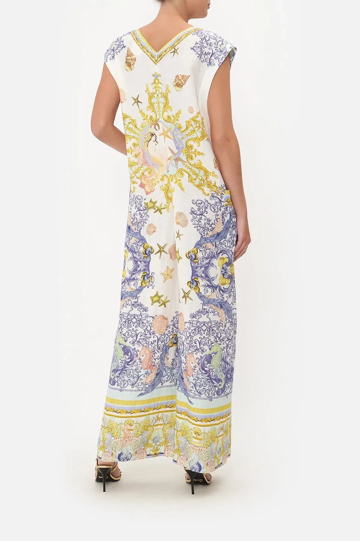 V Neck Jumpsuit Star Of The Sea - Image 2