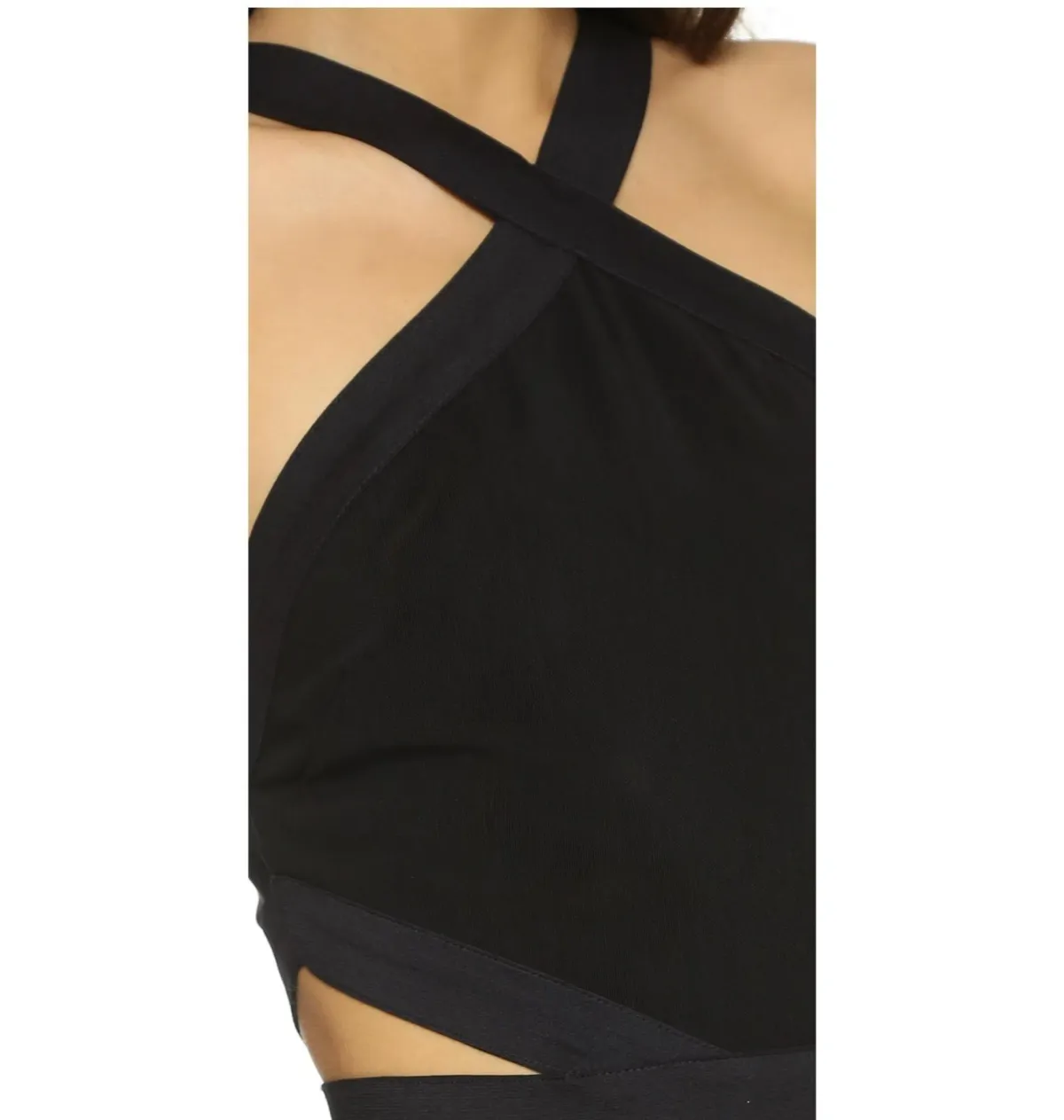 Bec & Bridge Parralle Halter Dress Black Size AU 10 - Image 3