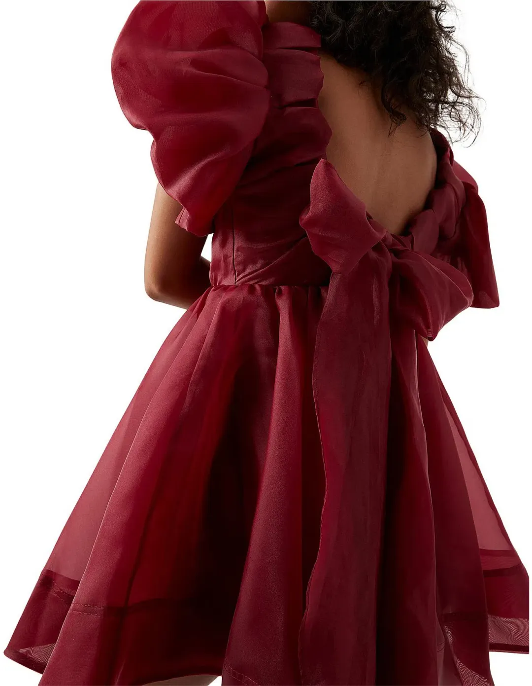 Aje Gretta Organza Mini Dress Size 6 for rent on The Volte - main image