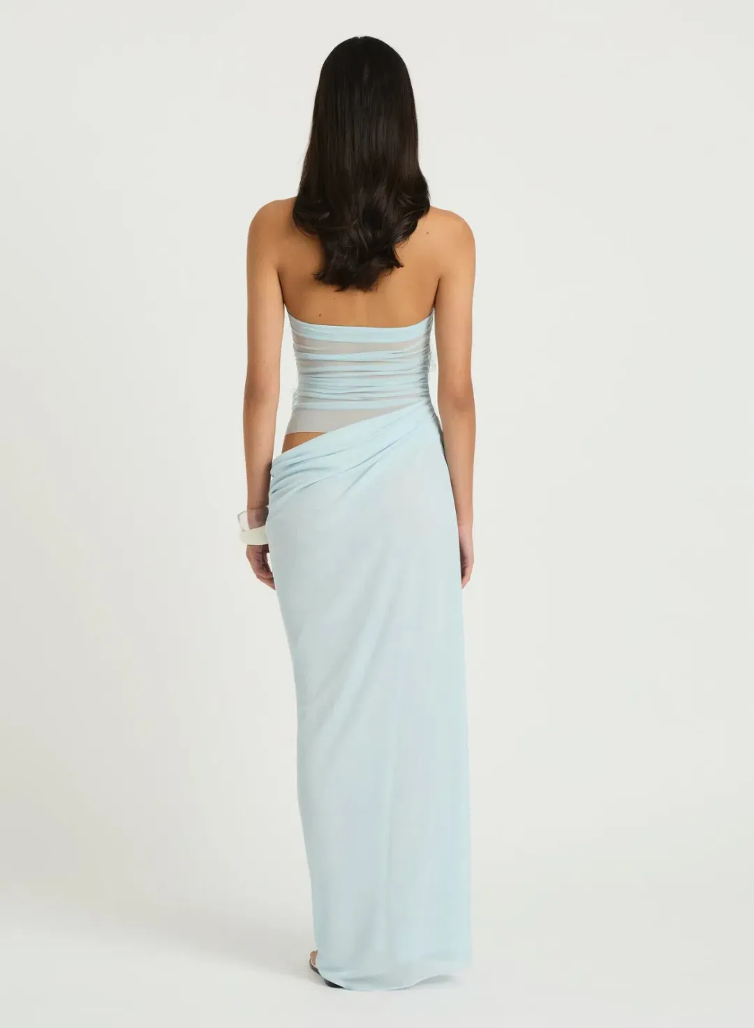 Benni Florence Maxi Dress in Fresh Mint Blue AU 6 for rent on The Volte - main image