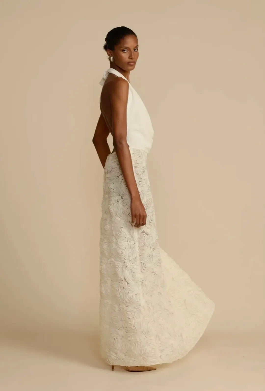 Arcina Ori Adriana Dress Ivory 8 for rent on The Volte - main image