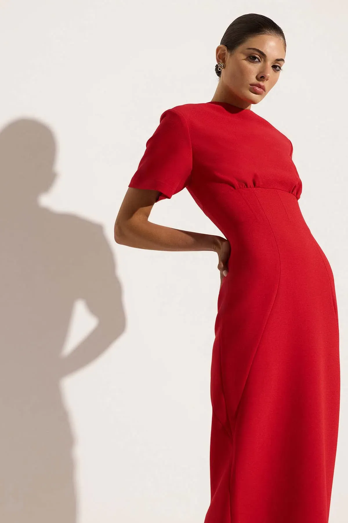 Dover Gown Red - Image 4