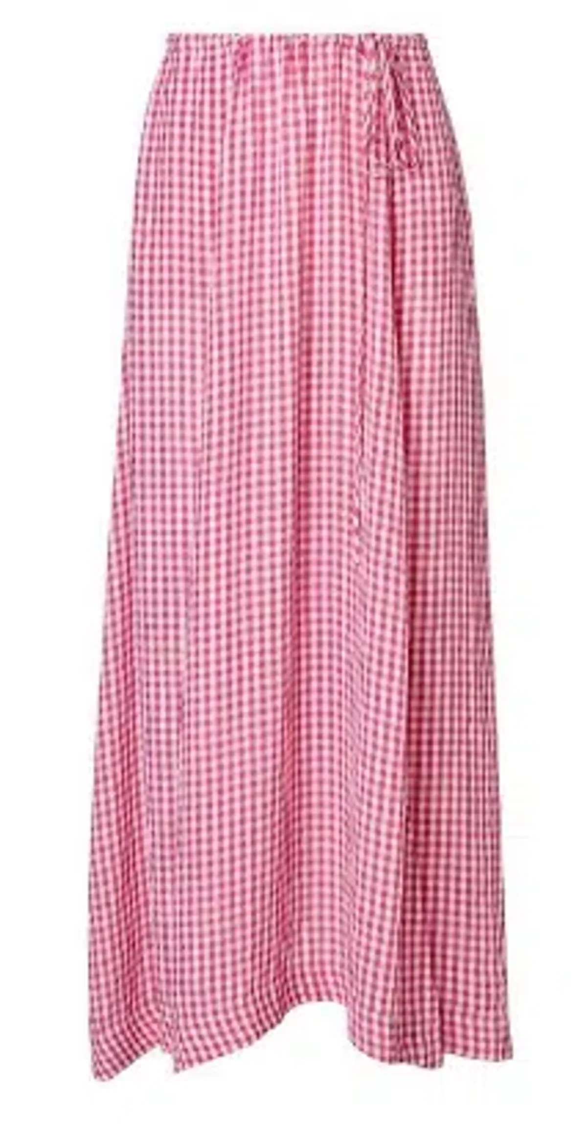 Raspberry Gingham Drawcord Set - Image 4