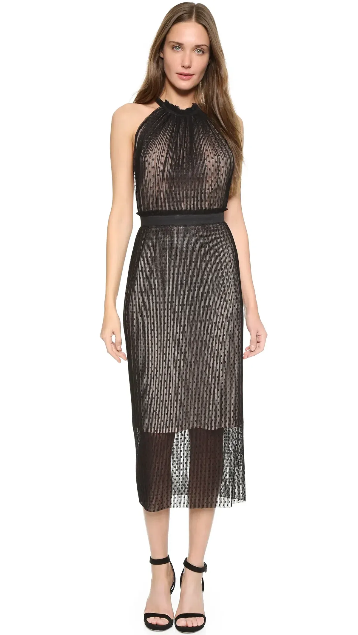 Bec & Bridge Pompette Halter Dress Black Size 10 - Image 1