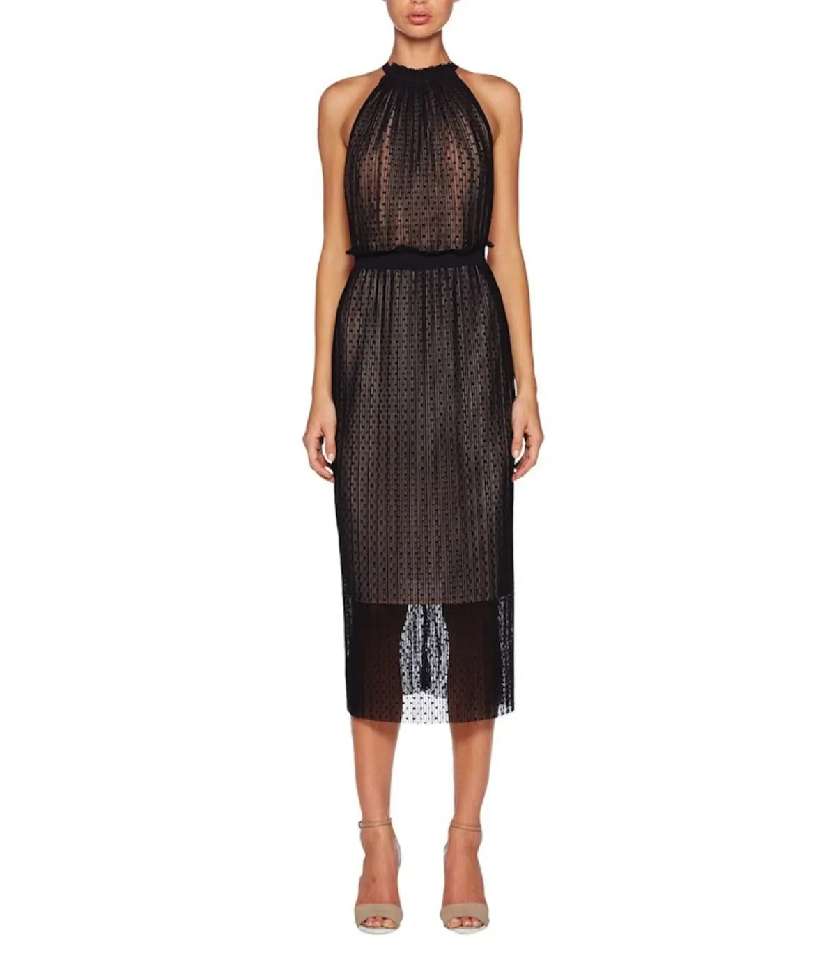 Bec & Bridge Pompette Halter Dress Black Size 10 - Image 2