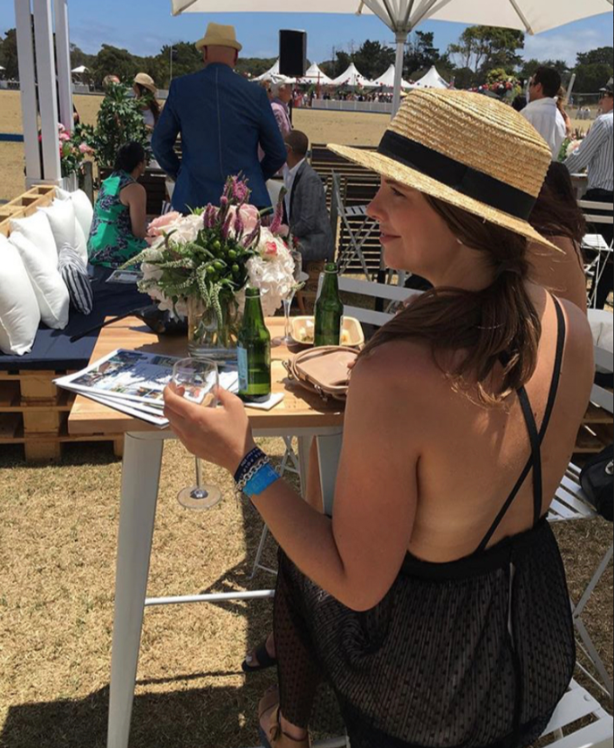 Bec & Bridge Pompette Halter Dress Black Size 10 - Image 4