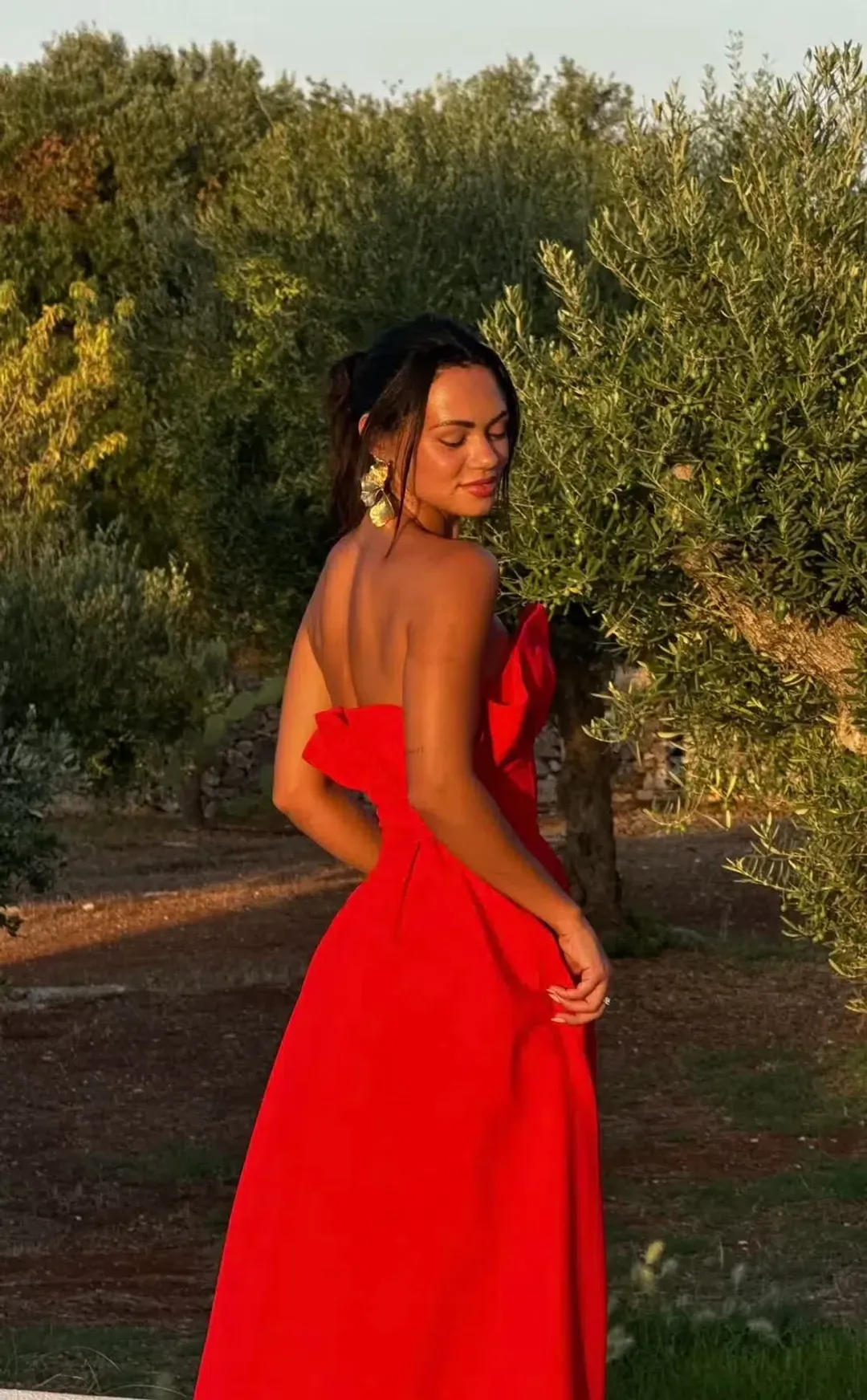 ELLIATT LAUREL SLEEVELESS MAXI DRESS IN RED SIZE 10 for rent on The Volte - main image