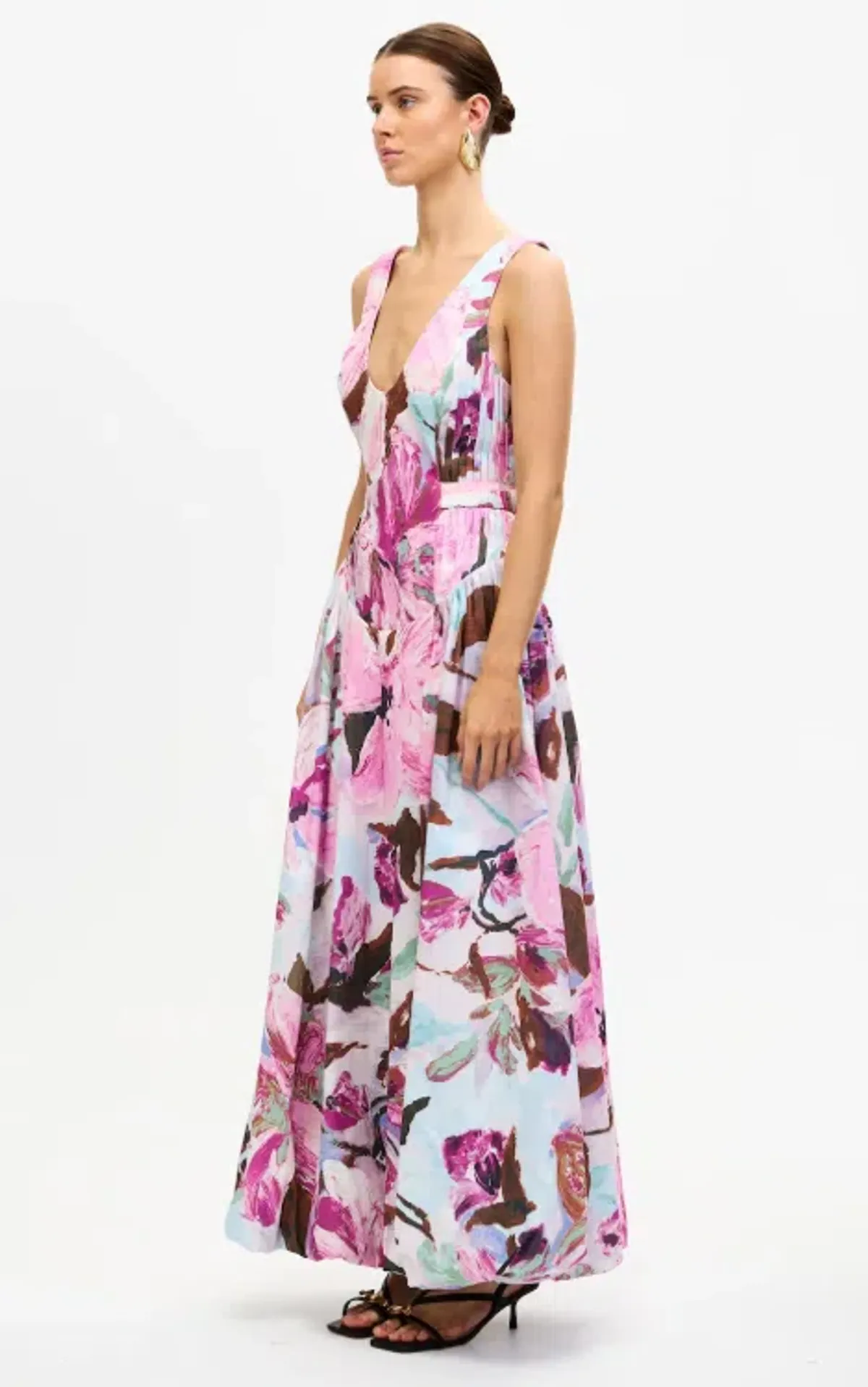 Acler Floral Flosh Maxi Dress - 10 - Image 2
