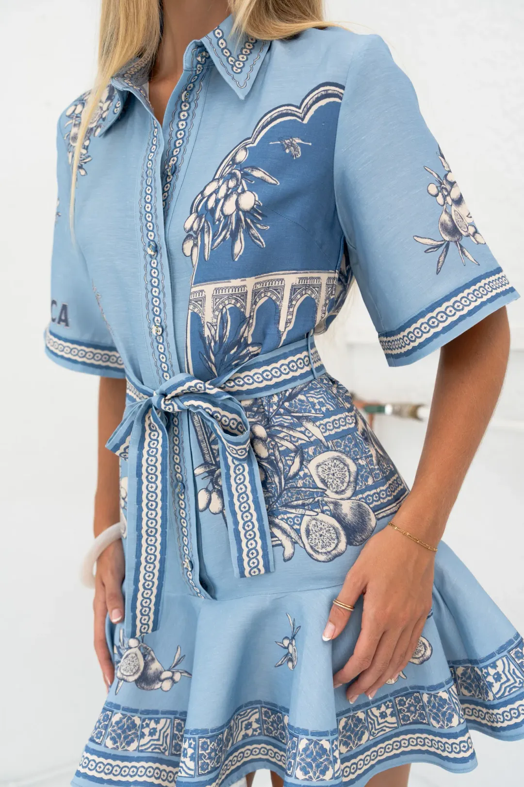 Alemais Villa Romantica Mini Dress- 4 for rent on The Volte - main image