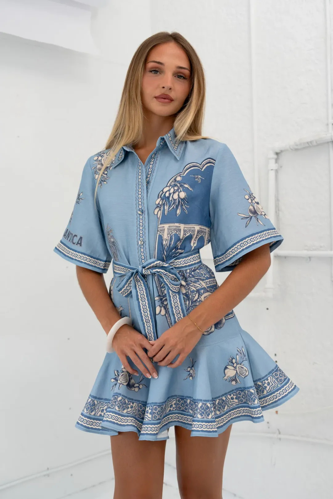 Alemais Villa Romantica Mini Dress- 4 for rent on The Volte - main image