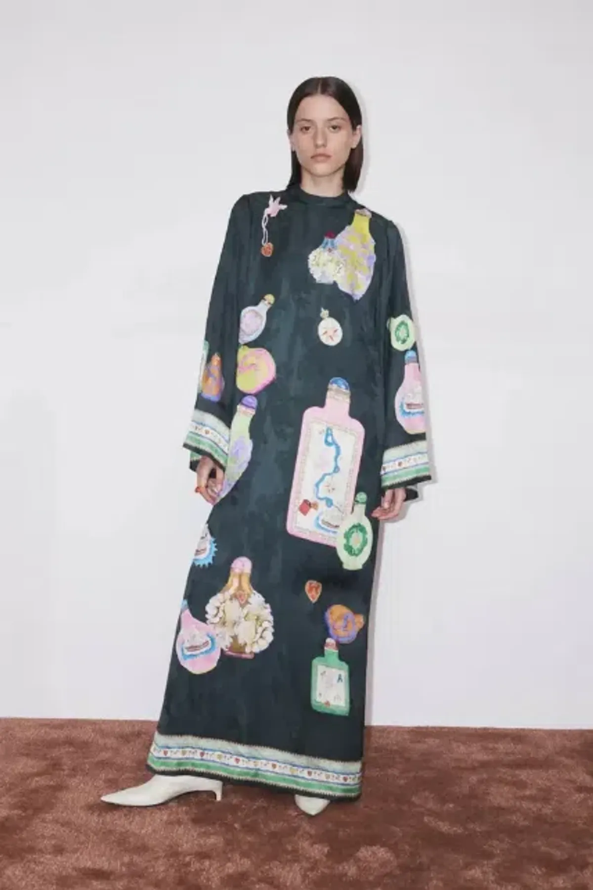 ALEMAIS ROYAL MIDI DRESS PRINT - Image 2