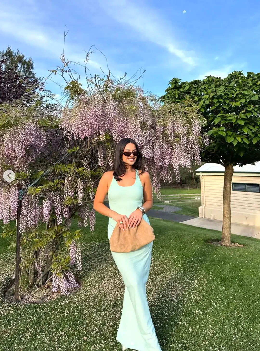 Benni Jade Maxi Dress size 6 for rent on The Volte - main image