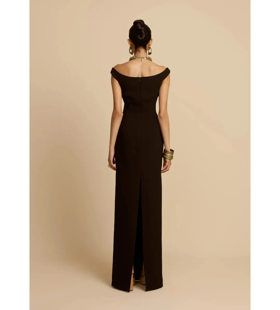 Arcina Ori Ellery Maxi Dress Black Size S/AU 8 for rent on The Volte - main image