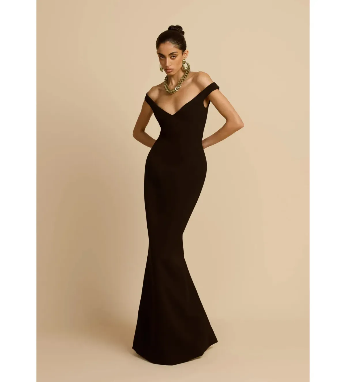 Arcina Ori Ellery Maxi Dress Black Size S/AU 8 - Image 2